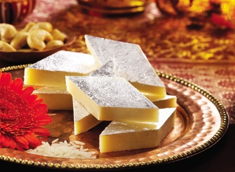 kaju katli barfi