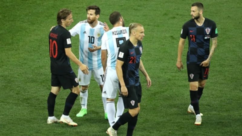 Croatia wins over Argentina 