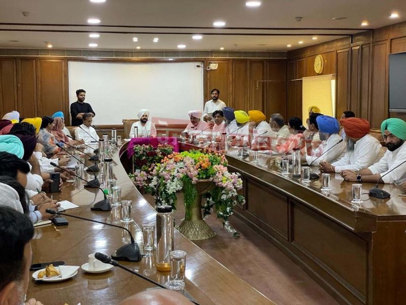  Jarnail Singh met with ministers, MLAs and office bearers of the party to formulate strategy