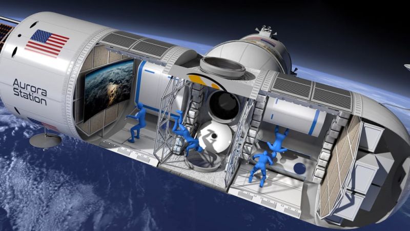 the first luxury hotel in space