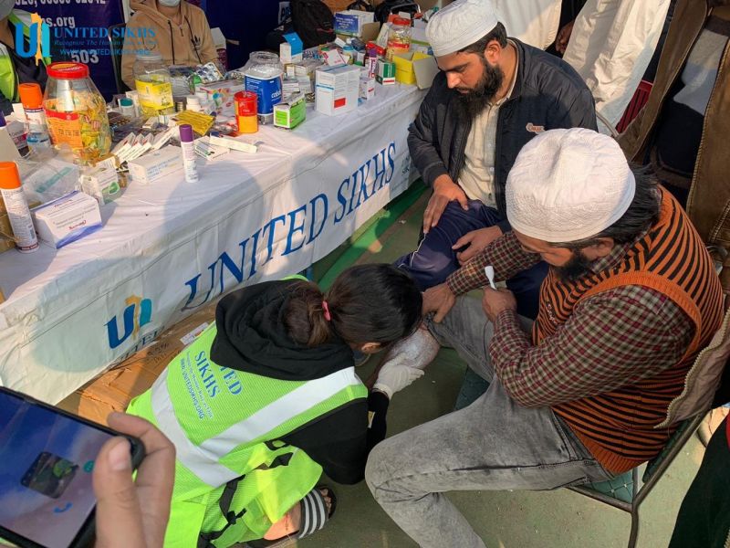 United Sikhs At Delhi Protest
