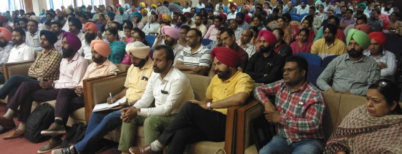 PSEB Mohali meeting with teachers