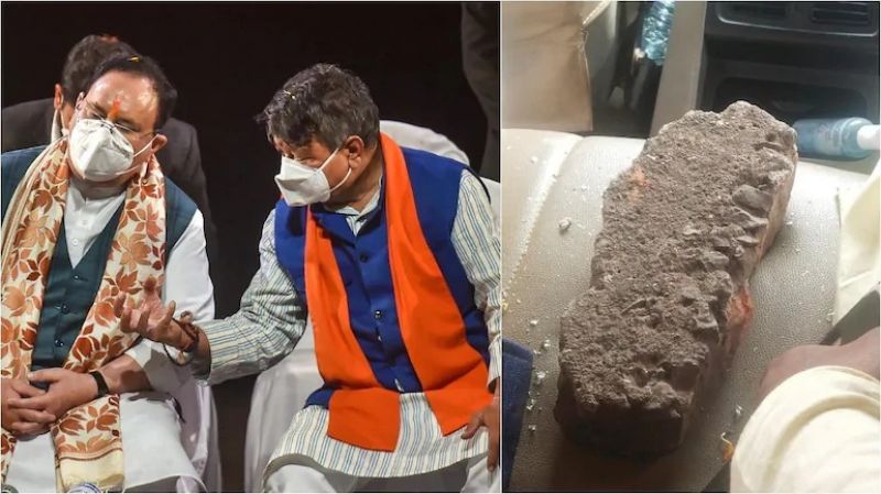 J P Nadda’s convoy attacked in Bengal