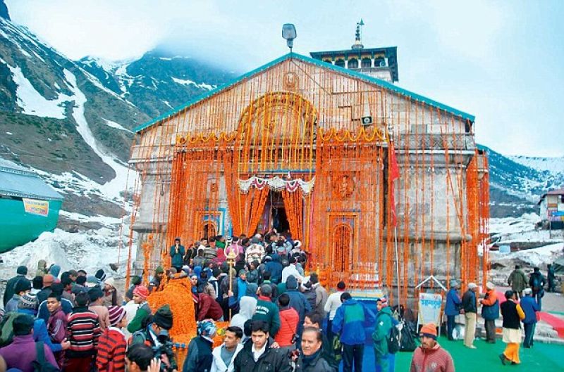  Kedarnath mandir open door for devotees