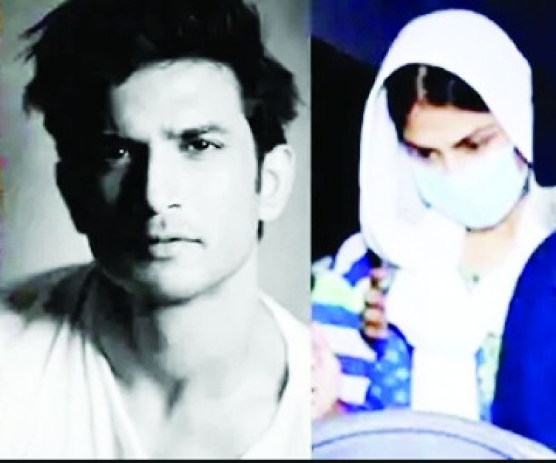 Rhea Chakraborty And Sushant Singh Rajput