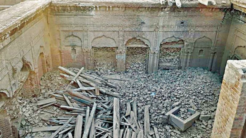 Historical 'Guru Nanak palace' demolished in Pakistan