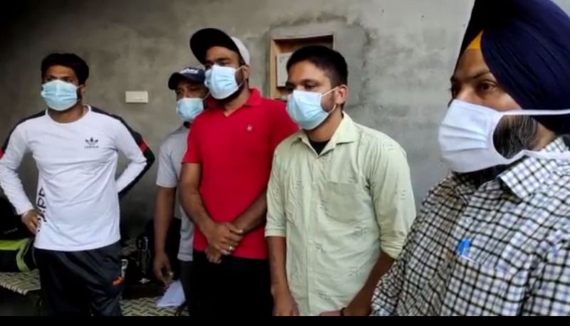 Youths returned to India from Dubai