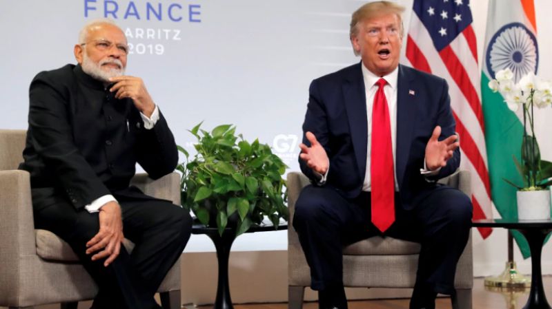 PM Narendra Modi and Donald Trump