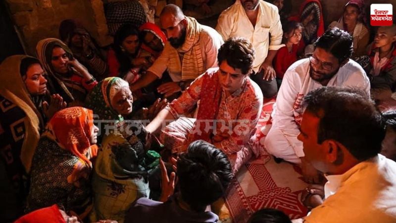 Priyanka Gandhi Meets Families Of Farmers Who Died Waiting For Fertiliser