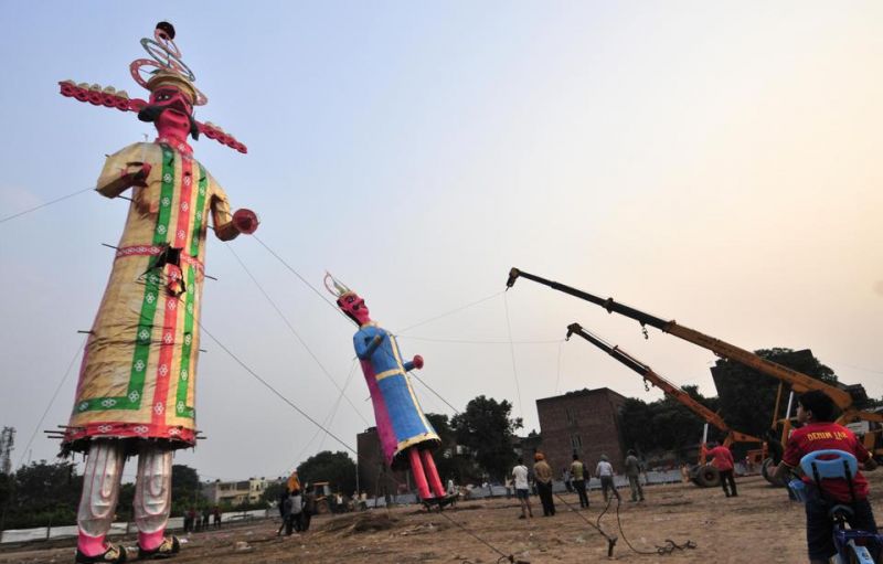 Recession hits effigy makers in Ravana this Dussehra
