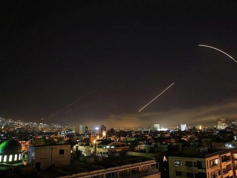 United States-Britain and France attacks on Syria