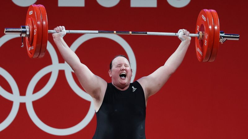 Weightlifter Laurel Hubbard becomes first trans woman at Olympics