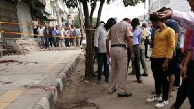 delhi police in burari area