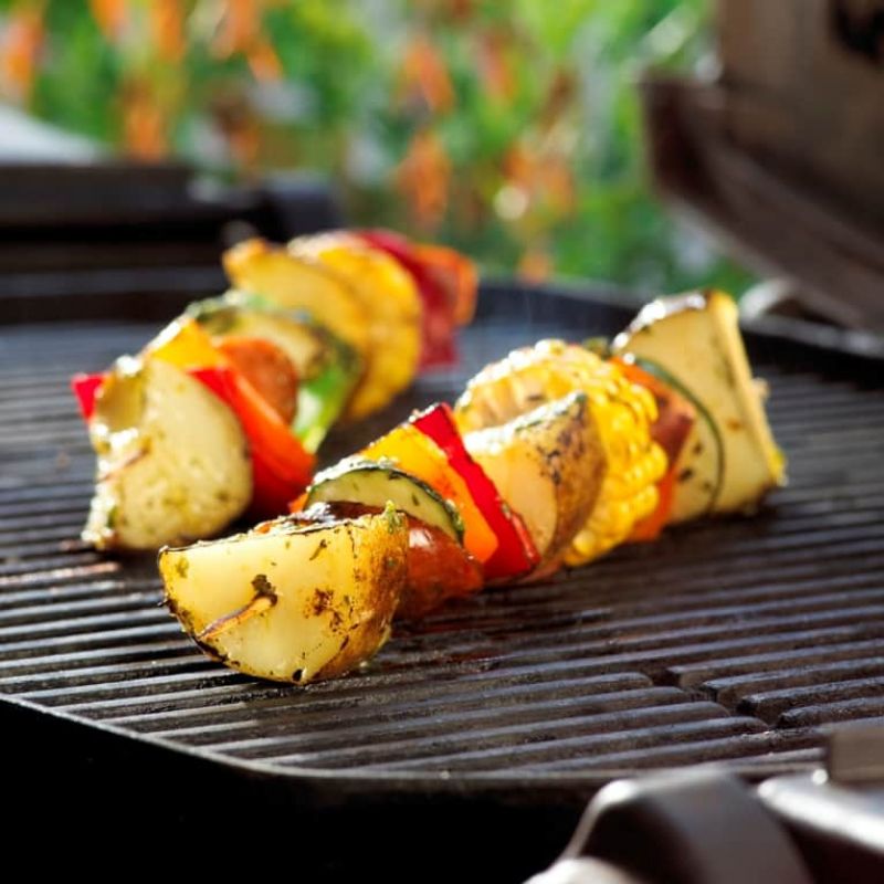 Grilled Potato Kebabs  Grilled Potato Kebabs