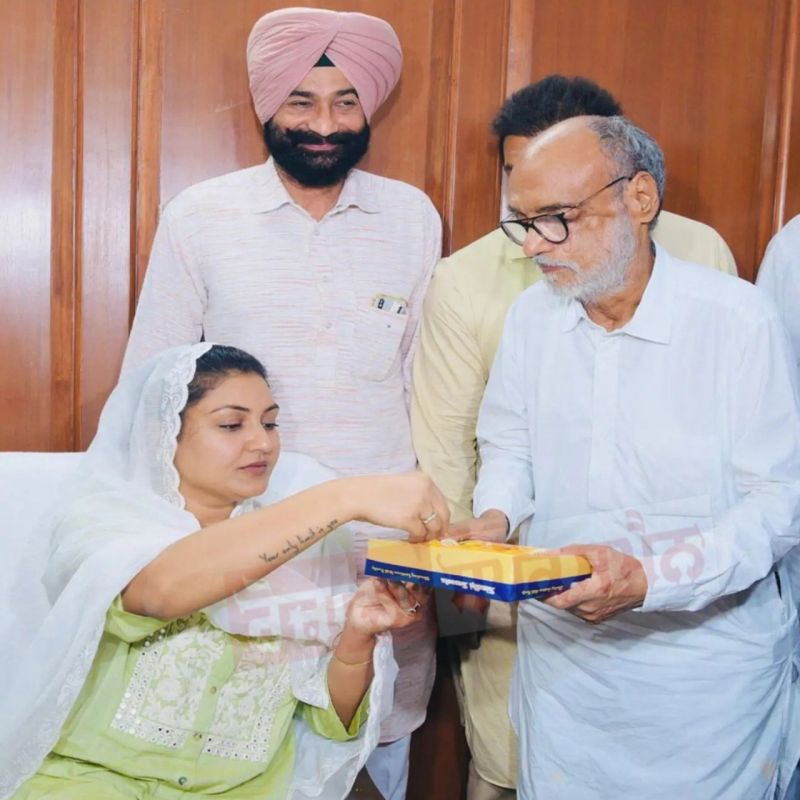 Cabinet Minister Anmol Gagan Mann took over the post