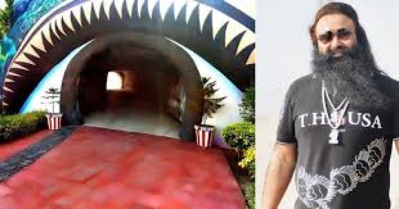 government will demolish cave of ram rahim!