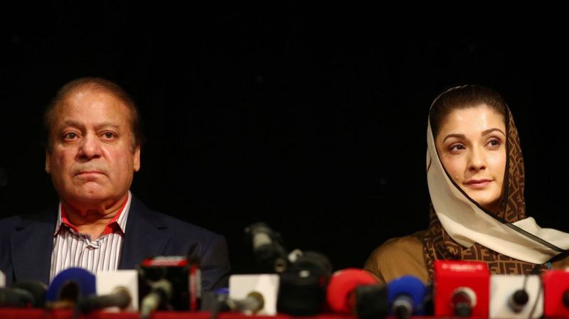 Nawaz Sharif & Mariyam 