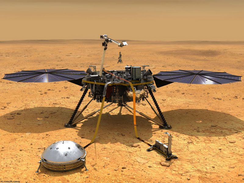 NASA's InSight lander  NASA's InSight lander