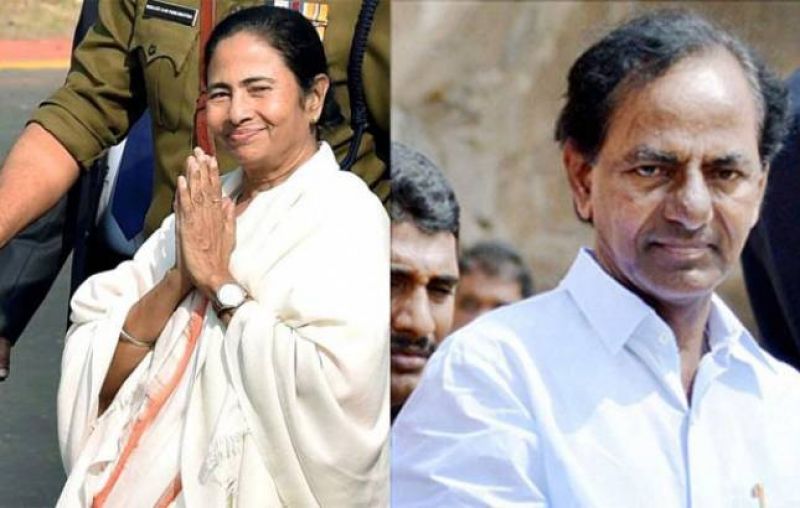 Mamata Banerjee and Chandrashekar Rao