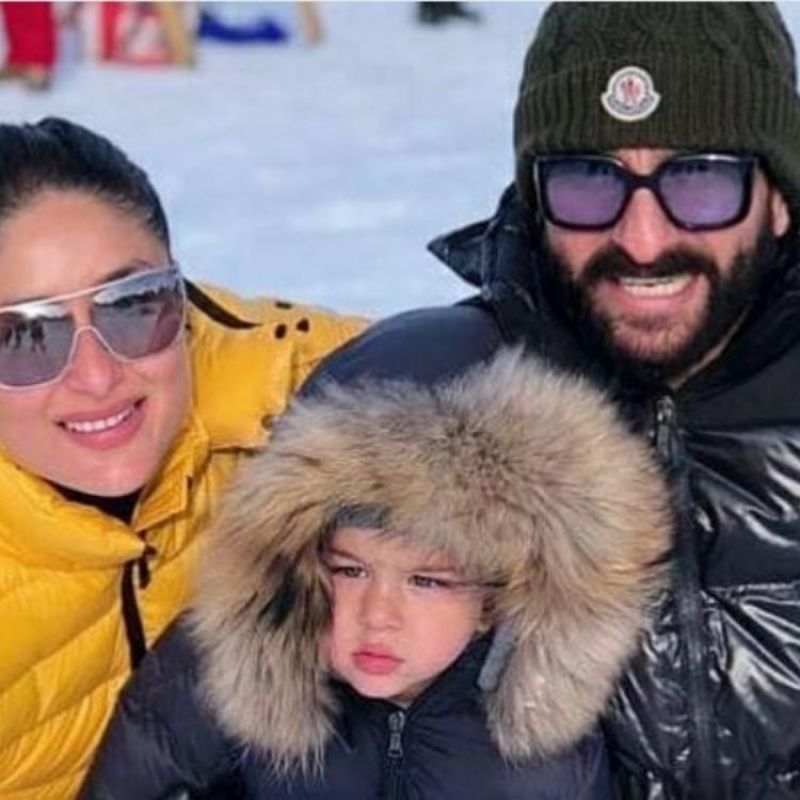 Taimur enjoy holidays in Switzerland