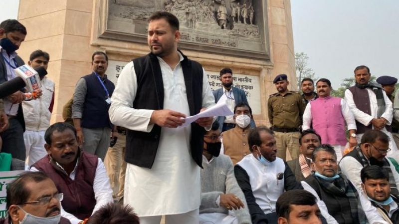 Case registered against Tejashwi Yadav