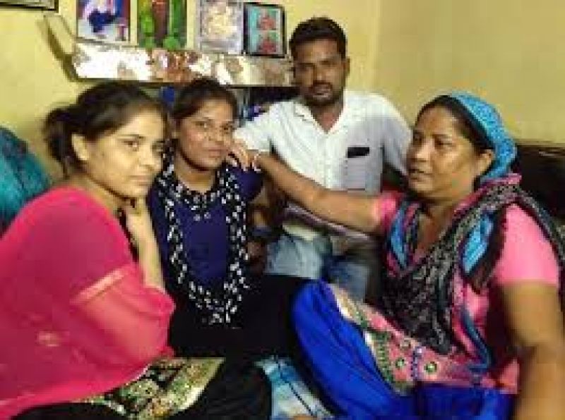 Simaranjit Kaur With Family