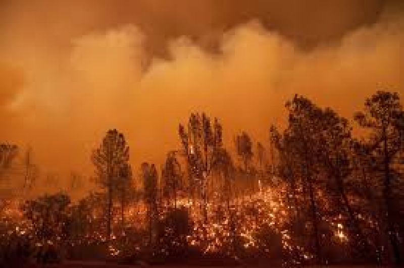 California blazes threaten populated areas