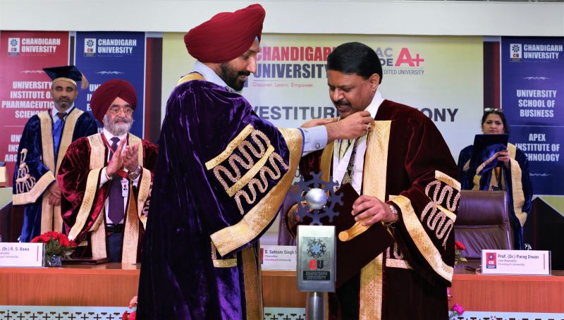Parag Diwan takes over as Vice Chancellor of Chandigarh University