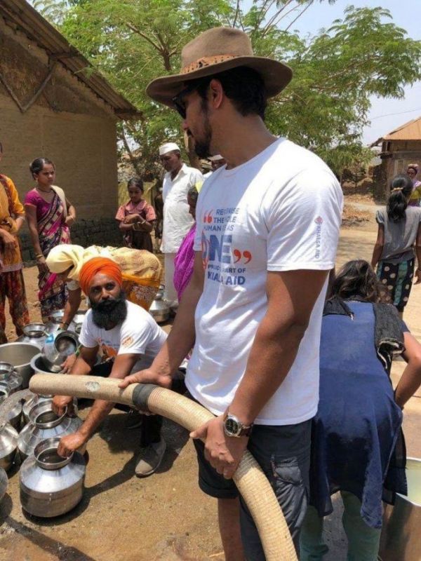 Randeep Hooda Joined Khalsa Aid to Help the Drought Victims