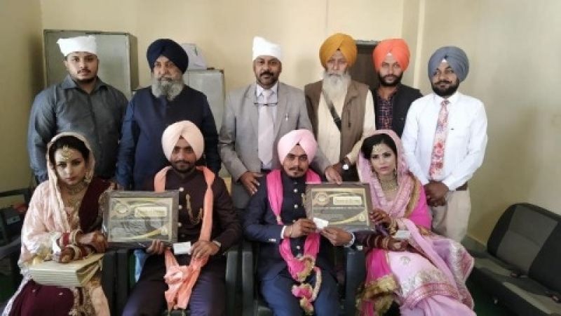 Simple marriage at Punjab 