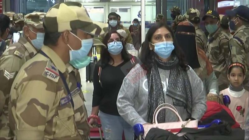 Special flight carrying Indian students stranded in Ukraine arrived at Delhi airport