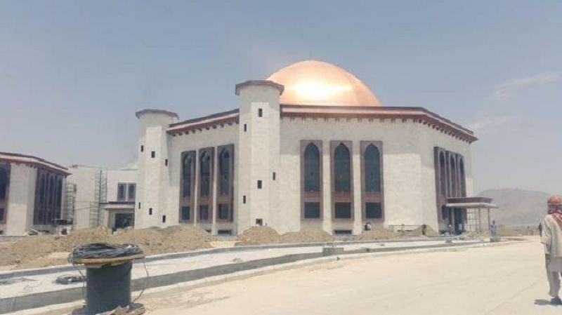 New Afghan parliament building being built by India