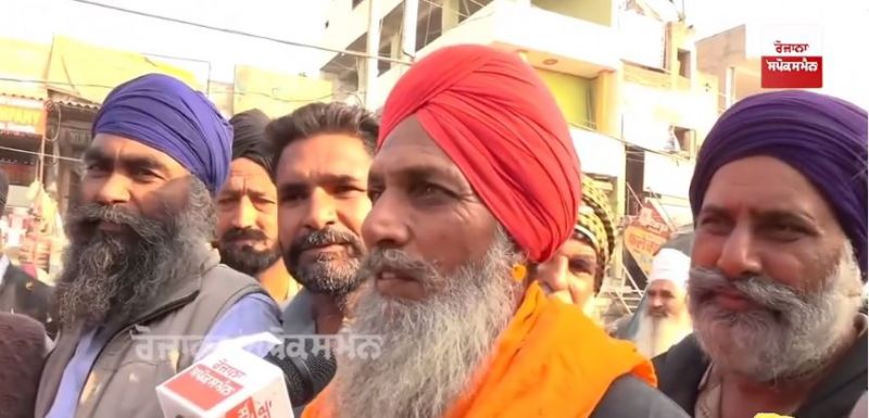 Celebration of repeal of farm laws at Singhu border Celebration of repeal of farm laws at Singhu border