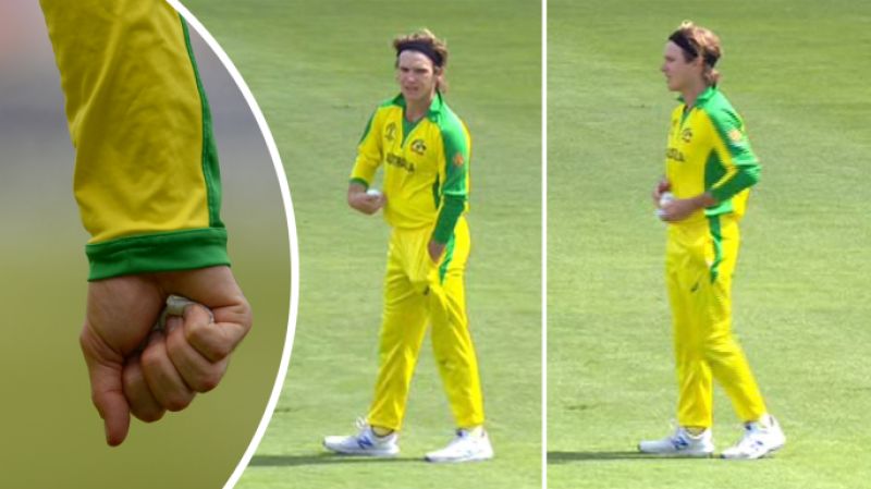 Adam Zampa had hand warmers in his pocket: Aaron Finch Adam Zampa had hand warmers in his pocket: Aaron Finch