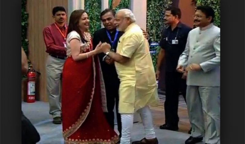 ambani and pm modi