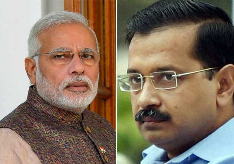 Arvind Kejriwal and Narendra Modi