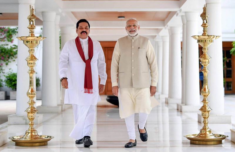 PM Modi Bilateral Talks With Sri Lankan PM Mahinda Rajapaksa