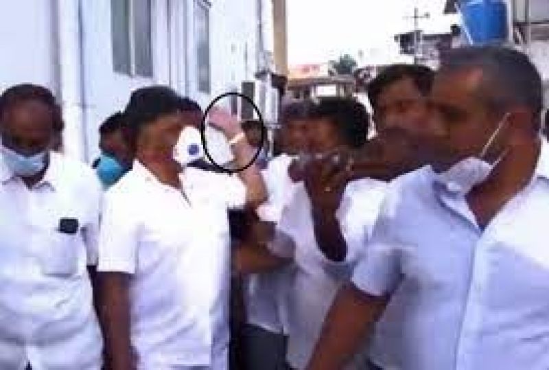  Karnataka Congress President DK Shivakumar Slaped Party Worker 