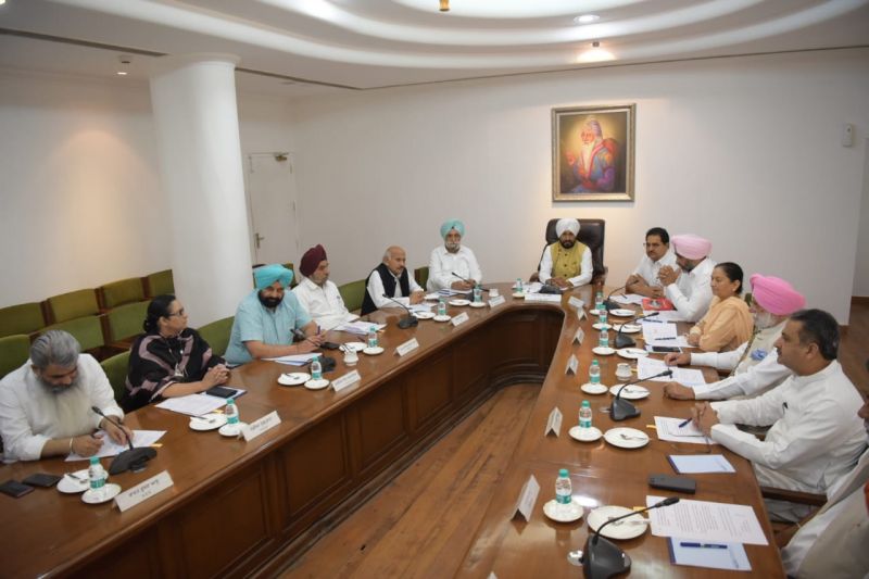 The Chief Minister called an emergency meeting on farmers' issues