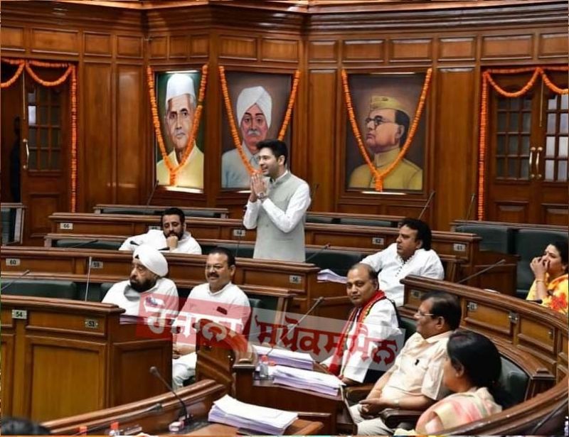 AAP leader Raghav Chadha resigns from Delhi Assembly