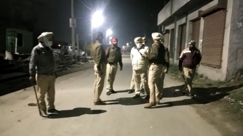 Amritsar Police search operation