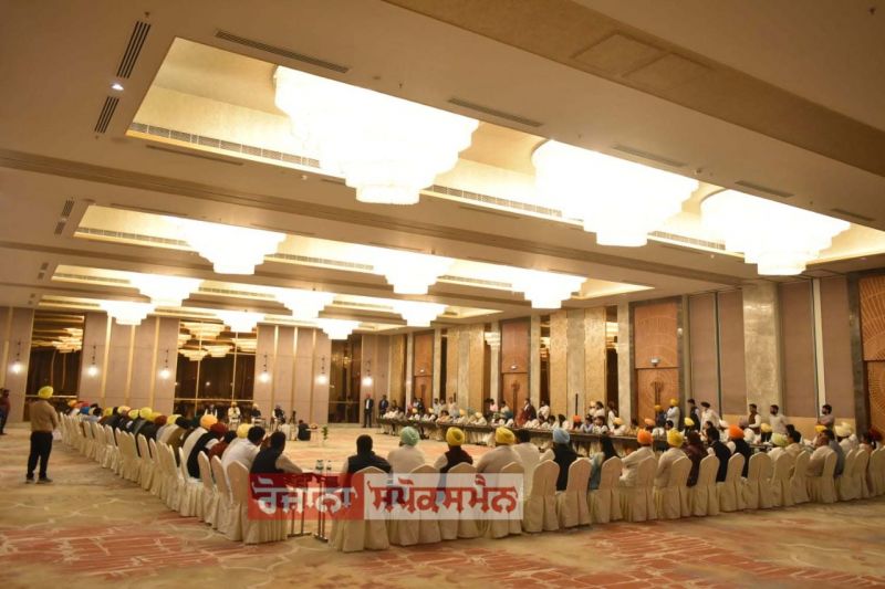 Bhagwant Mann addressed the first meeting of the Legislative Party 