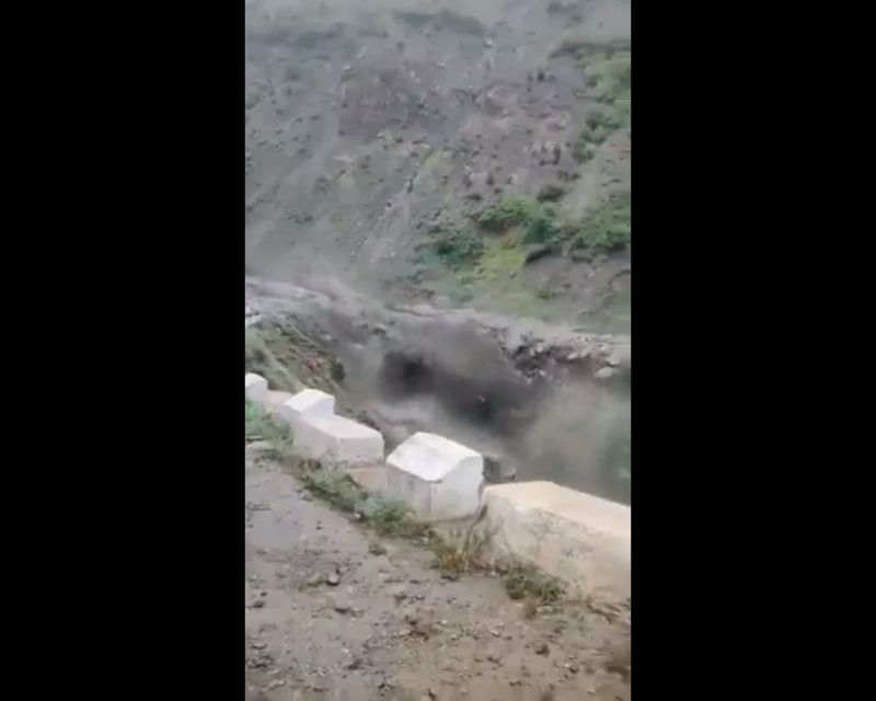 Cloudburst in Lahaul, Himachal Pradesh