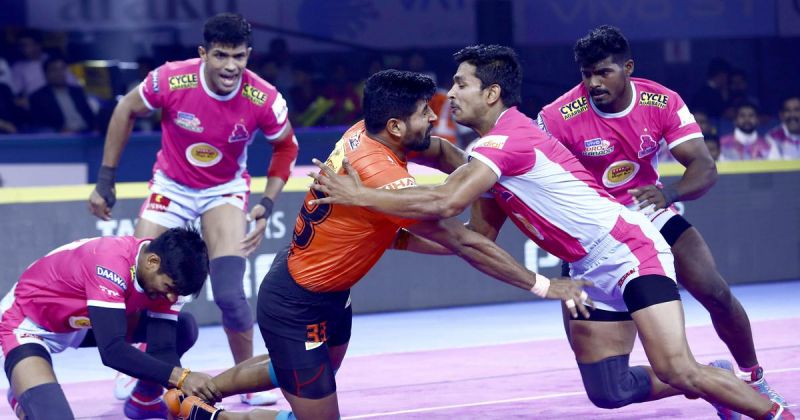U Mumba vs Jaipur Pink Panthers 