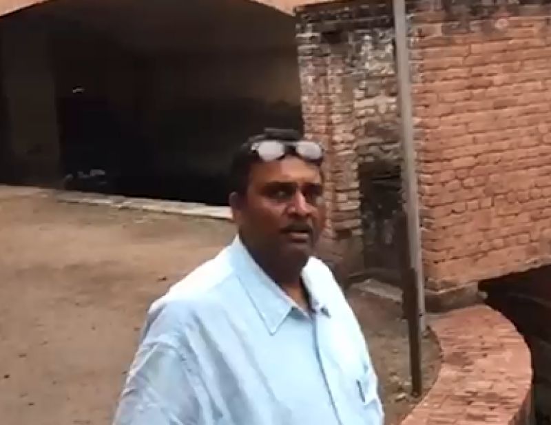 Putting Ashes in Doraha Canal 