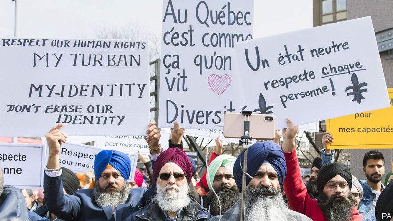Quebec passes bill banning public servants from wearing religious symbols