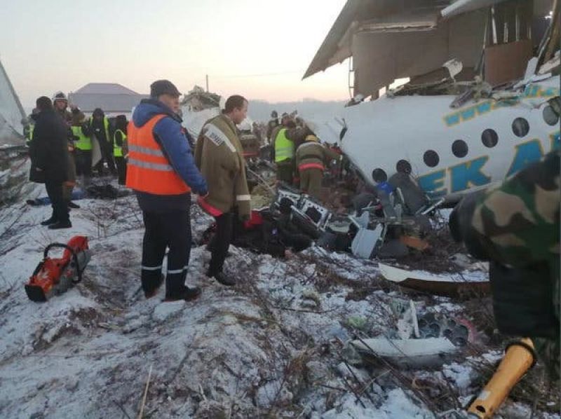 Plane Crash in Kazakistan