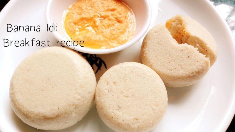 Bnana Coconut Idli  Bnana Coconut Idli