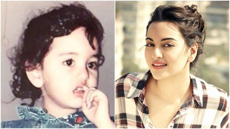 Sonakshi Sinha 's childhood image