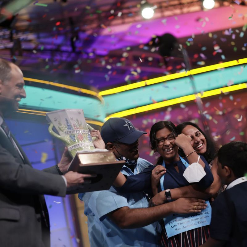 Indian-American girl Harini Logan wins 2022 Scripps National Spelling Bee after tiebreaker